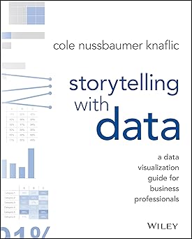 Storytelling with Data: A Data Visualization Guide for Business Professionals 1st Edition